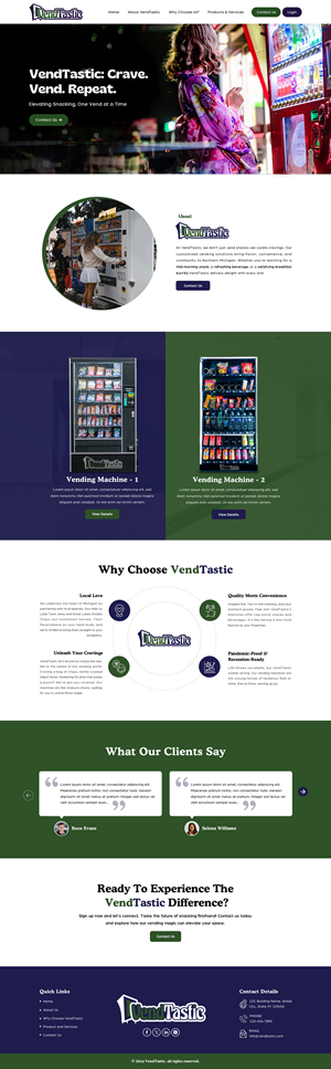 Web Design by Sbss for this project | Design: #32613014