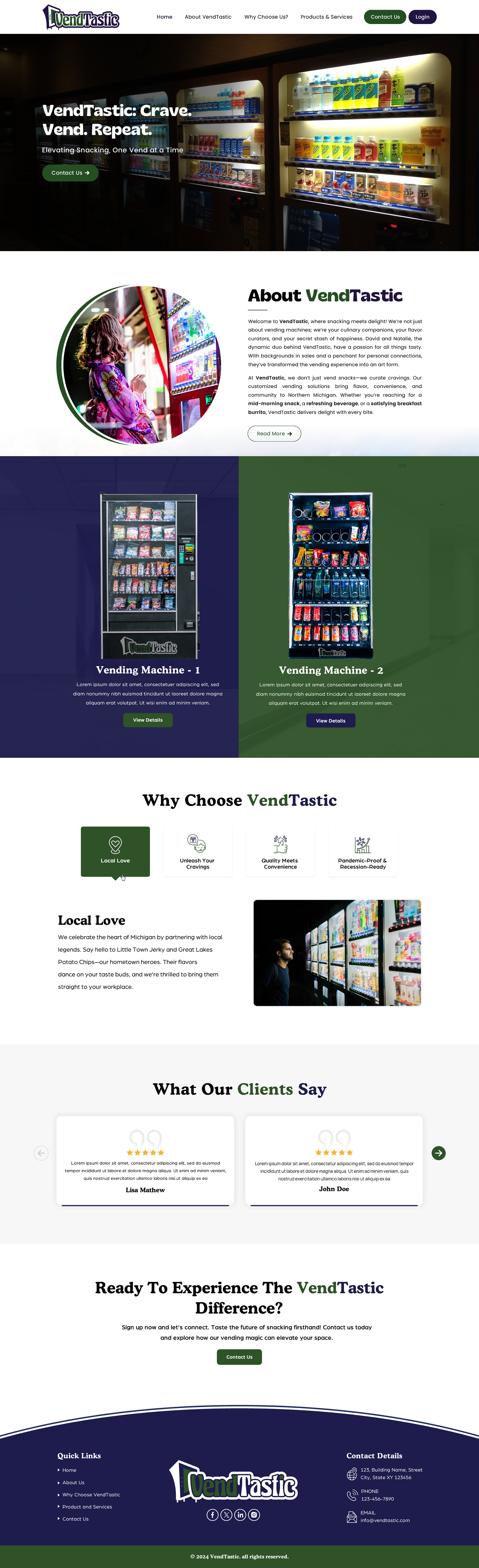 Web Design by Sbss for this project | Design #32613015