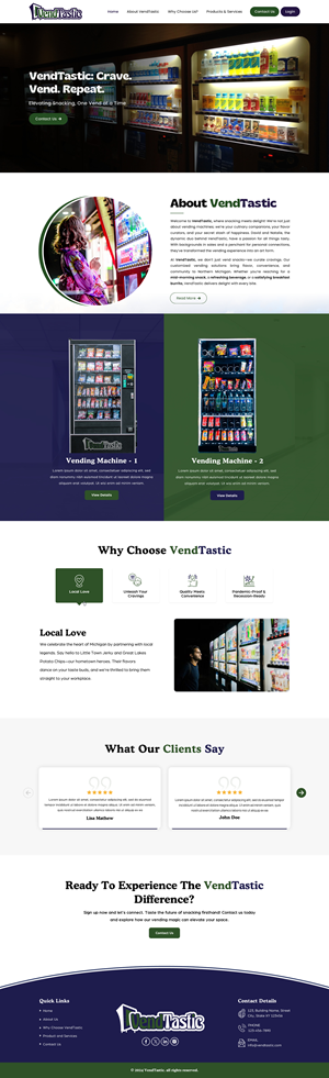 Web Design by Sbss for this project | Design: #32613015