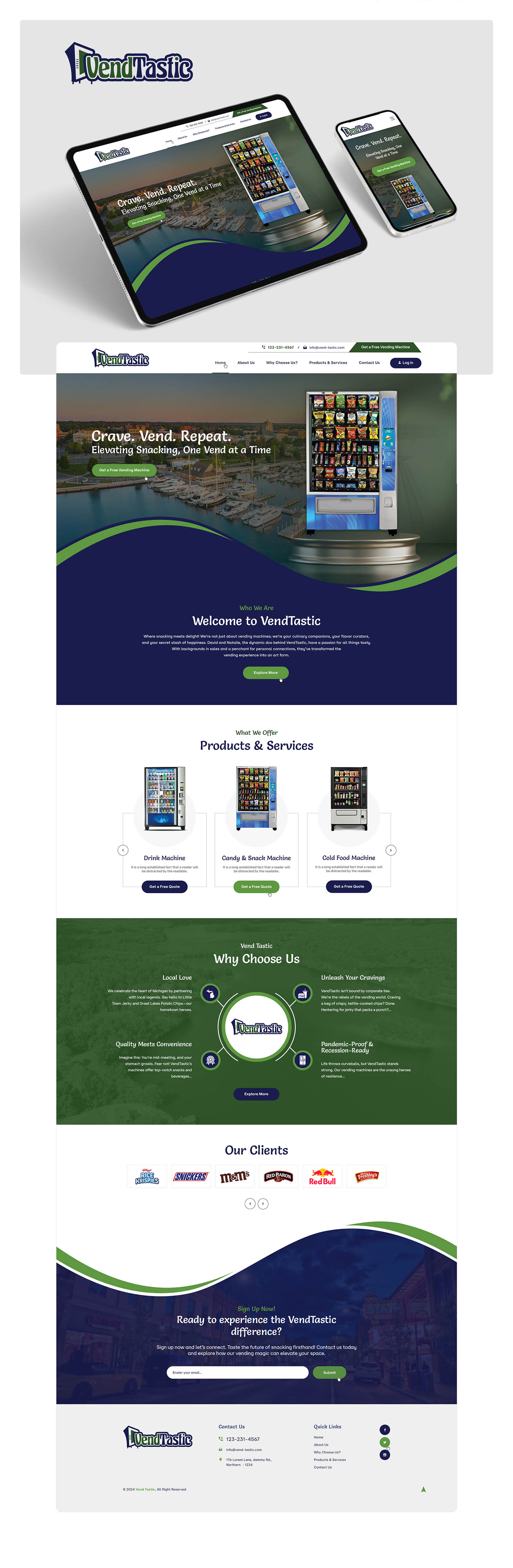 Web Design by Ved Web Services for this project | Design #32631426