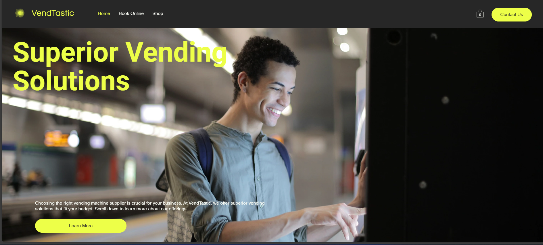 Web Design by MuradLuther for this project | Design #32614673