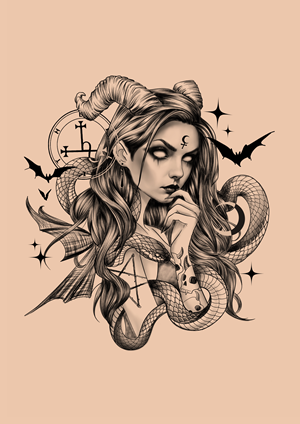 Diseño de Tatuaje por Omelas para este proyecto | Diseño: #32629075