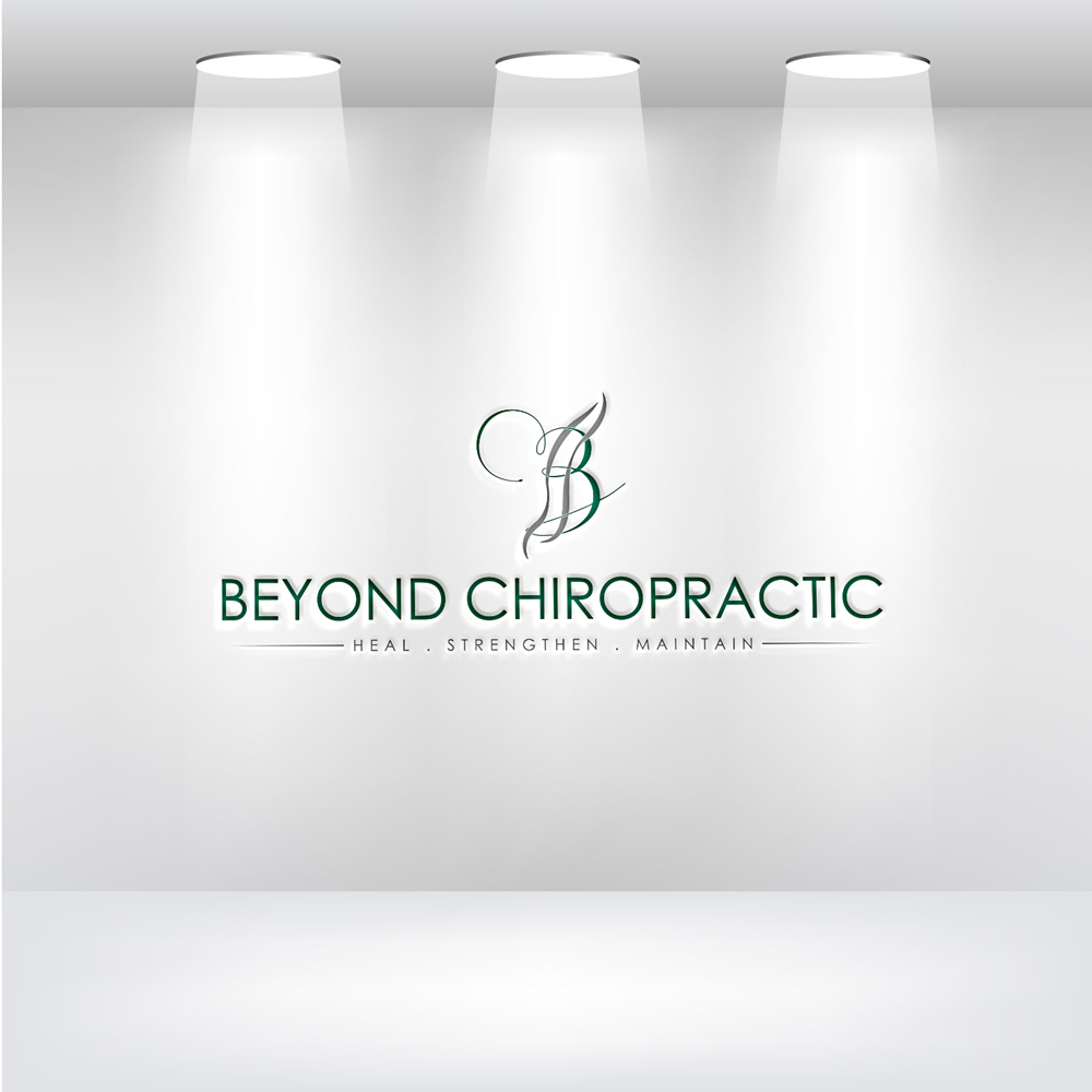 Logo-Design von Uhm@design für Beyond Chiropractic  | Design #32608834