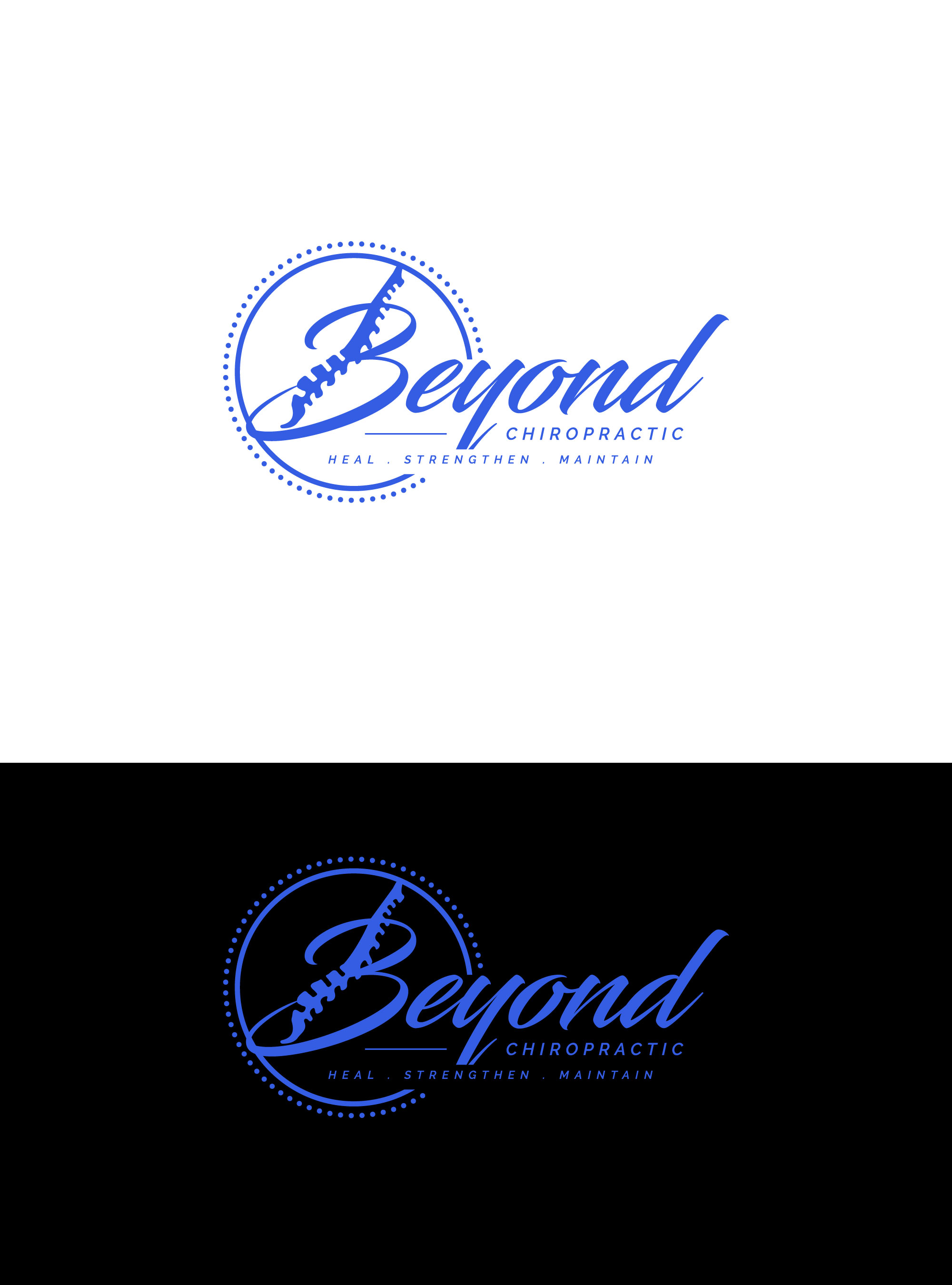 Logo-Design von RS_Design für Beyond Chiropractic  | Design #32722509