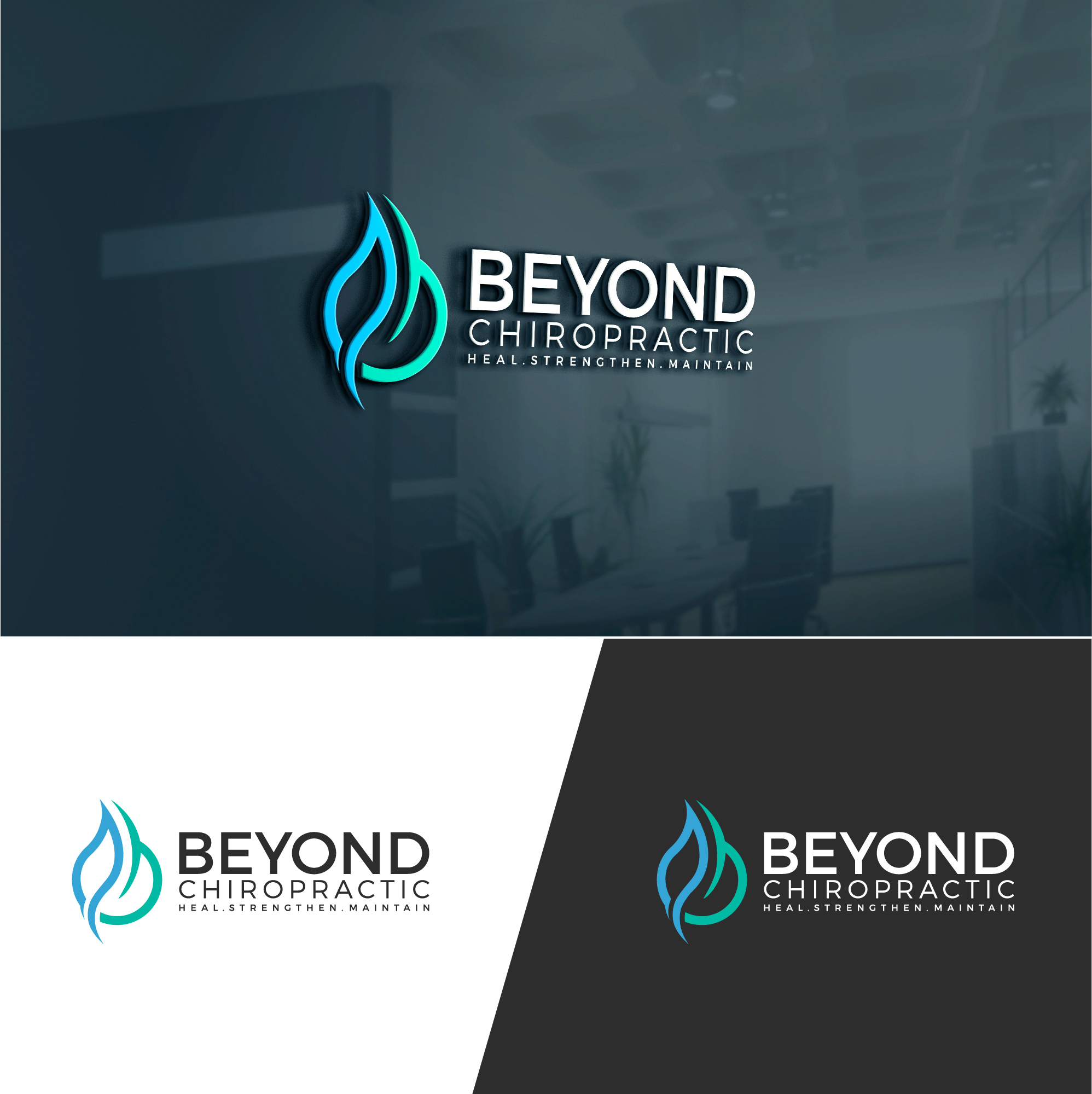 Logo-Design von RKsharma für Beyond Chiropractic  | Design #32610142