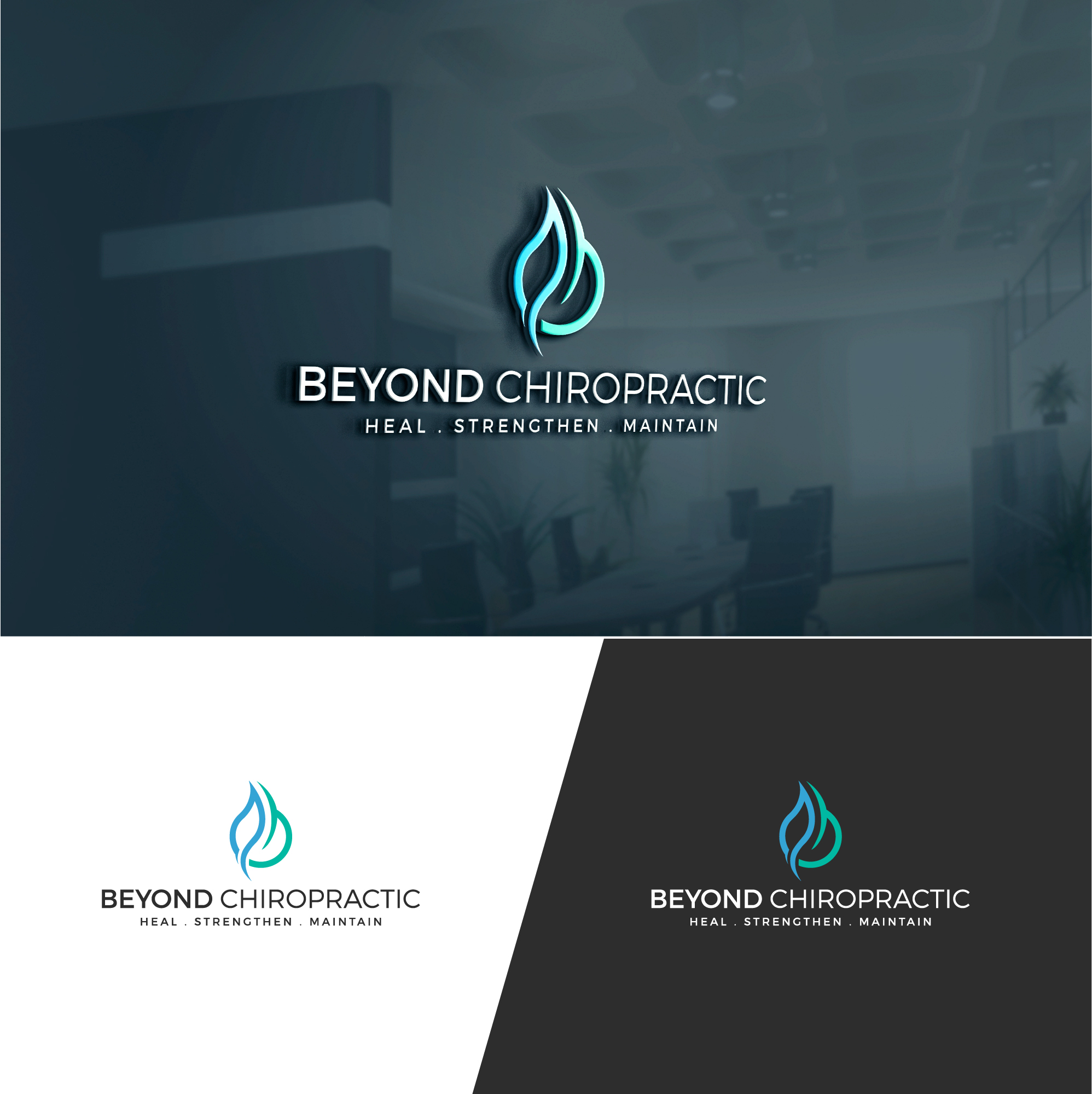 Logo-Design von RKsharma für Beyond Chiropractic  | Design #32610160
