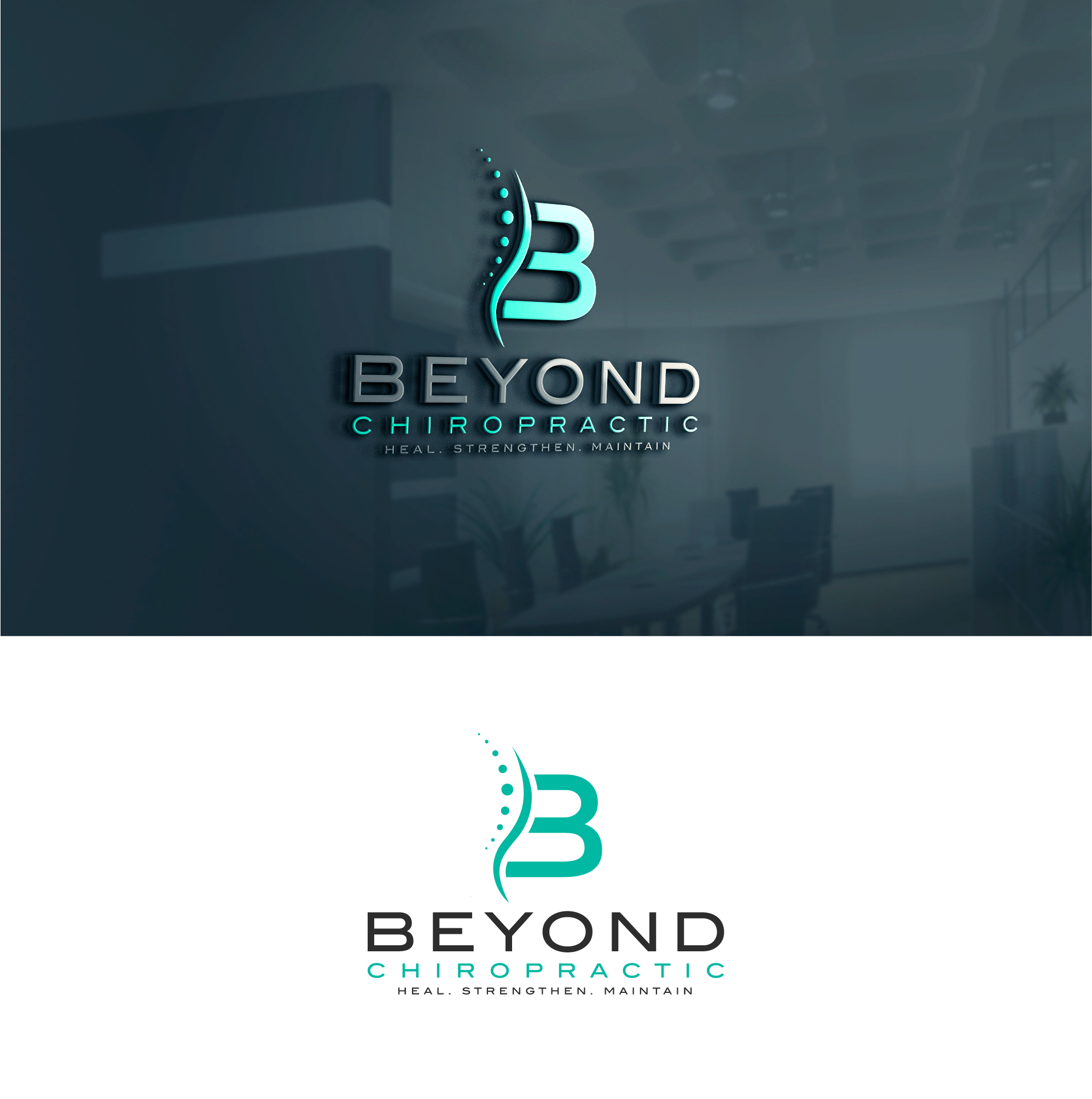Logo-Design von RKsharma für Beyond Chiropractic  | Design #32747088