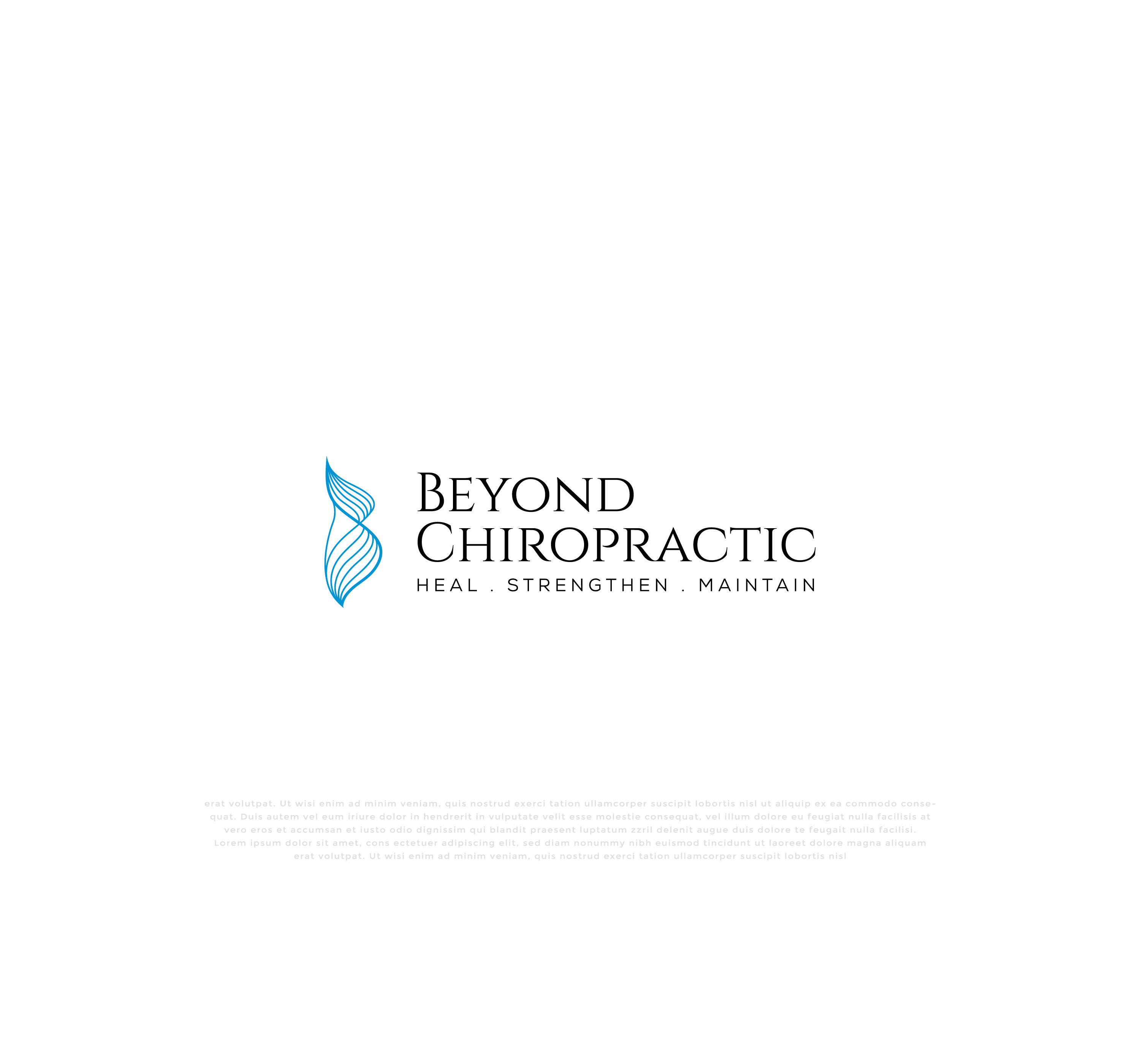 Logo-Design von mehedi.h für Beyond Chiropractic  | Design #32612994