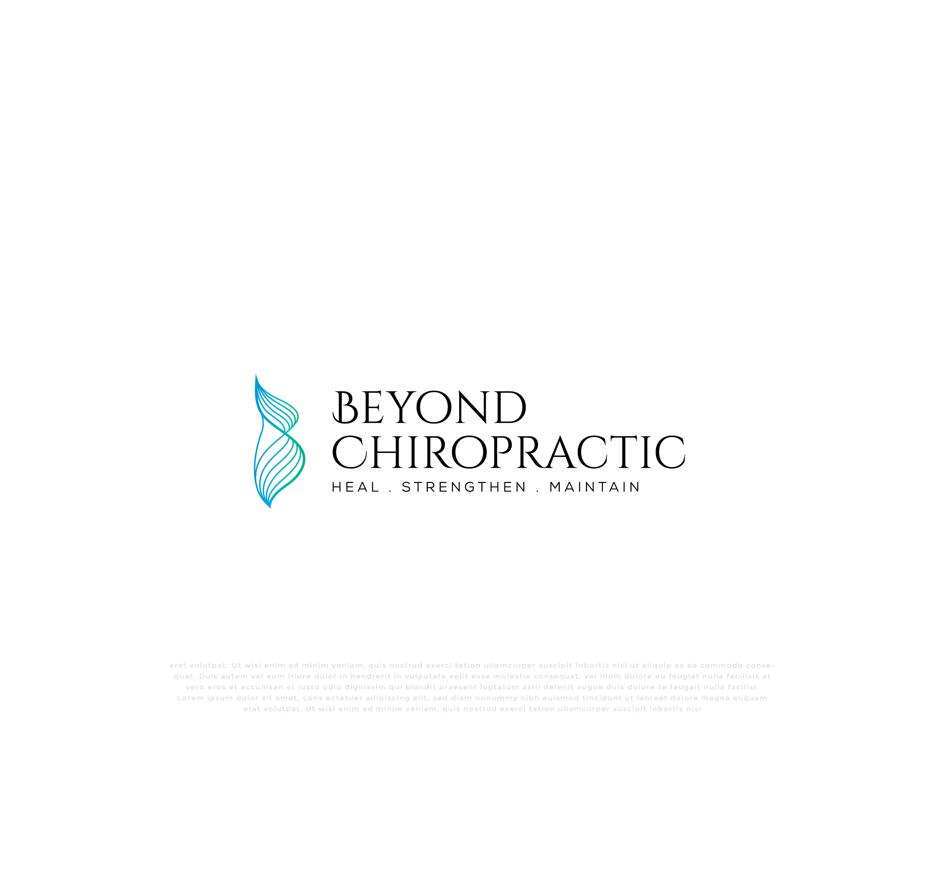 Logo-Design von mehedi.h für Beyond Chiropractic  | Design #32613023