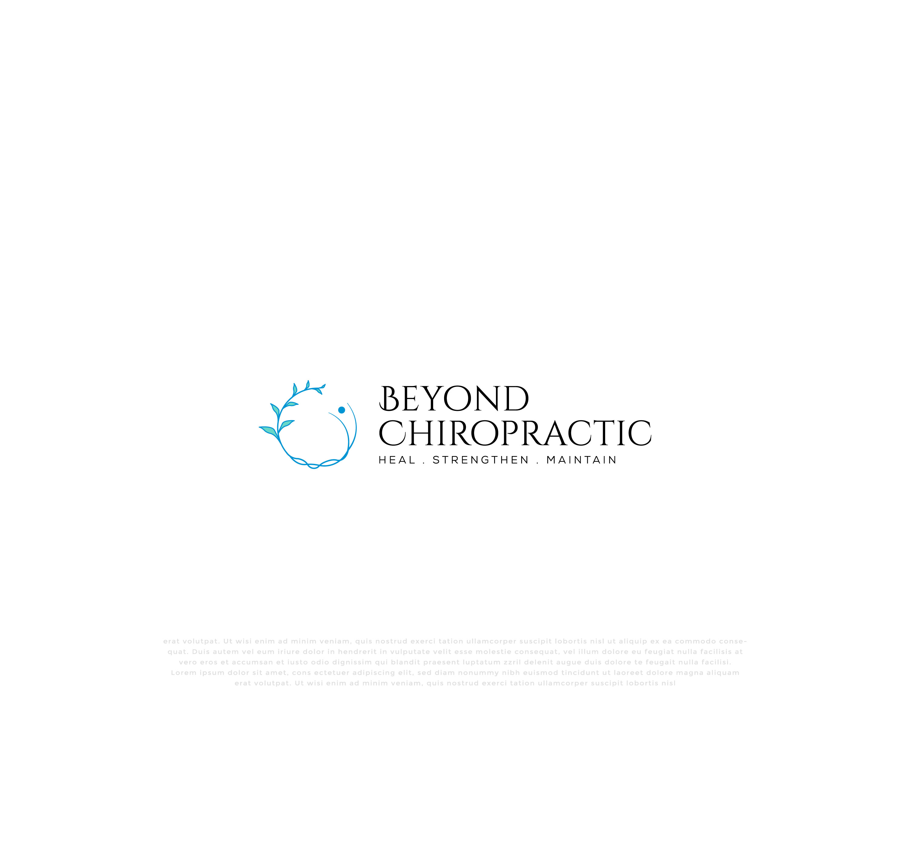 Logo-Design von mehedi.h für Beyond Chiropractic  | Design #32616034
