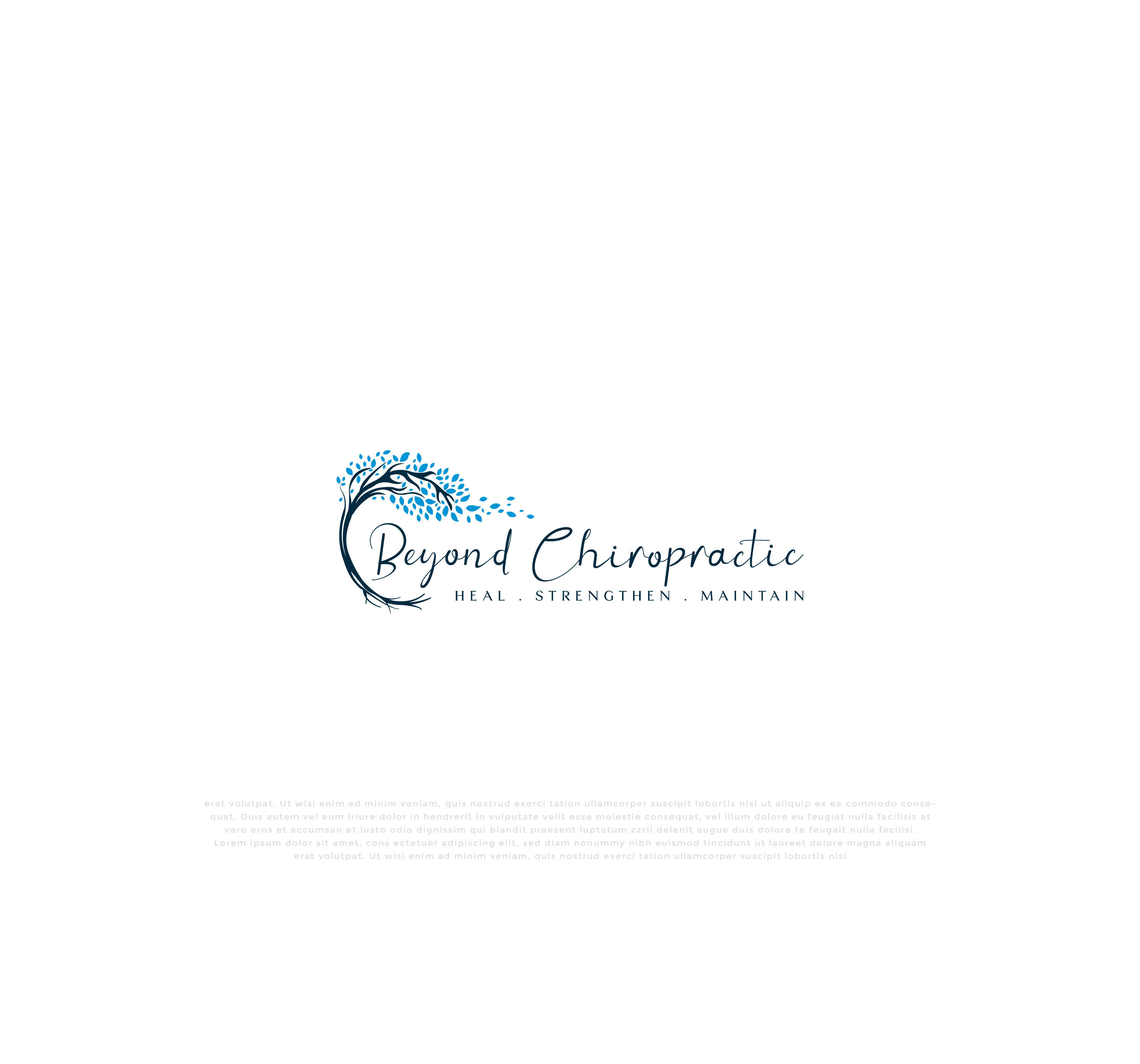 Logo-Design von mehedi.h für Beyond Chiropractic  | Design #32616066