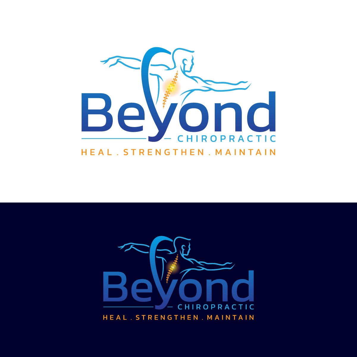 Logo Design by MagicArt Pix for Beyond Chiropractic  | Design #32610518