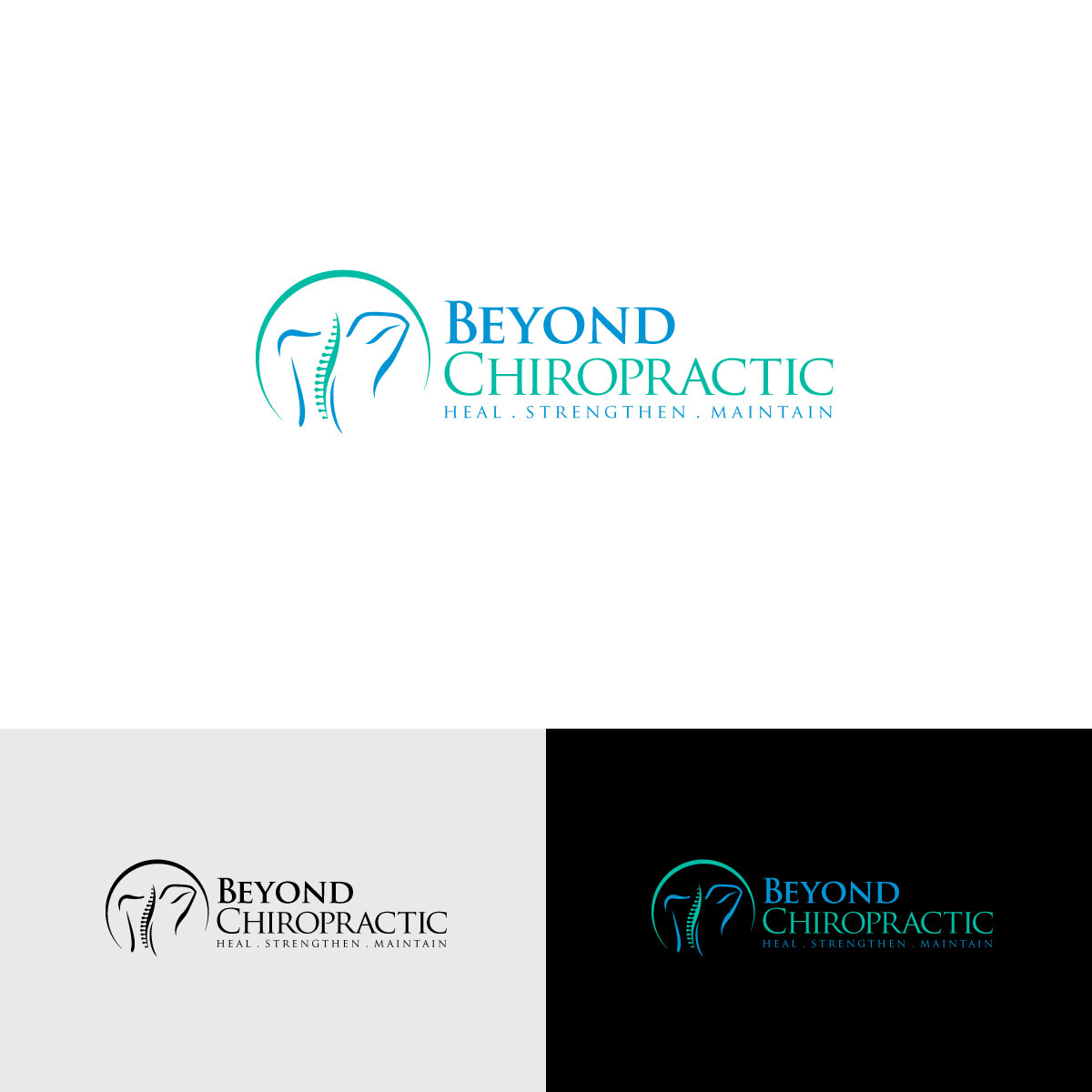 Logo-Design von chris Ray für Beyond Chiropractic  | Design #32608934