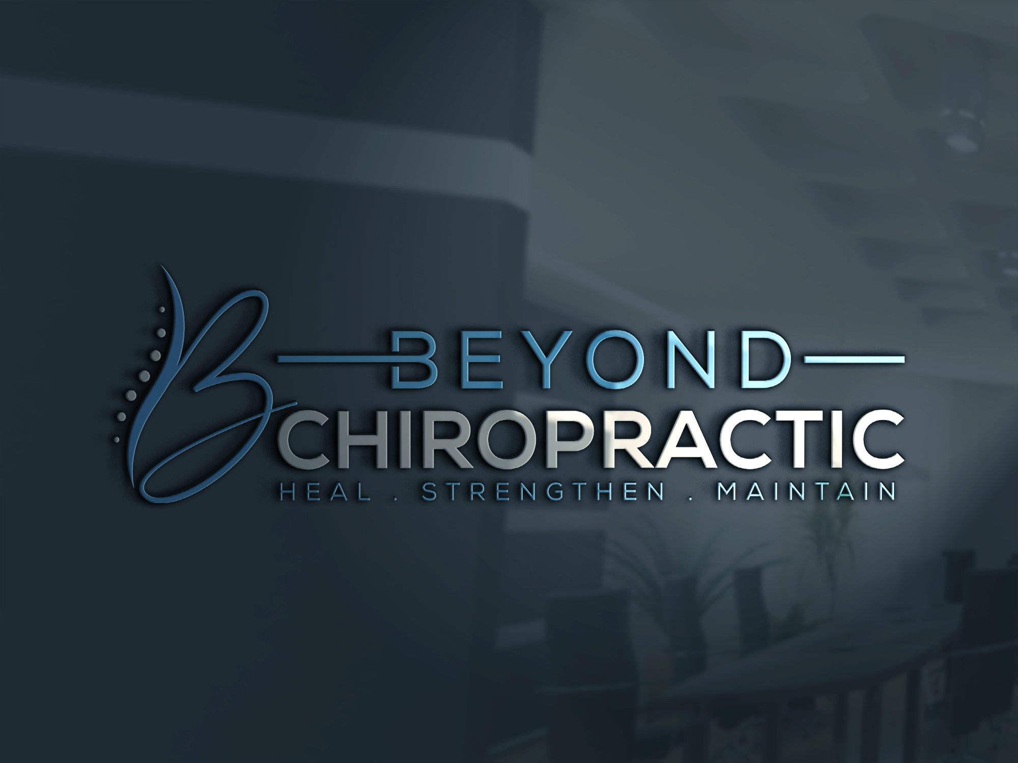 Logo-Design von MD Habibur Rahman für Beyond Chiropractic  | Design #32616291