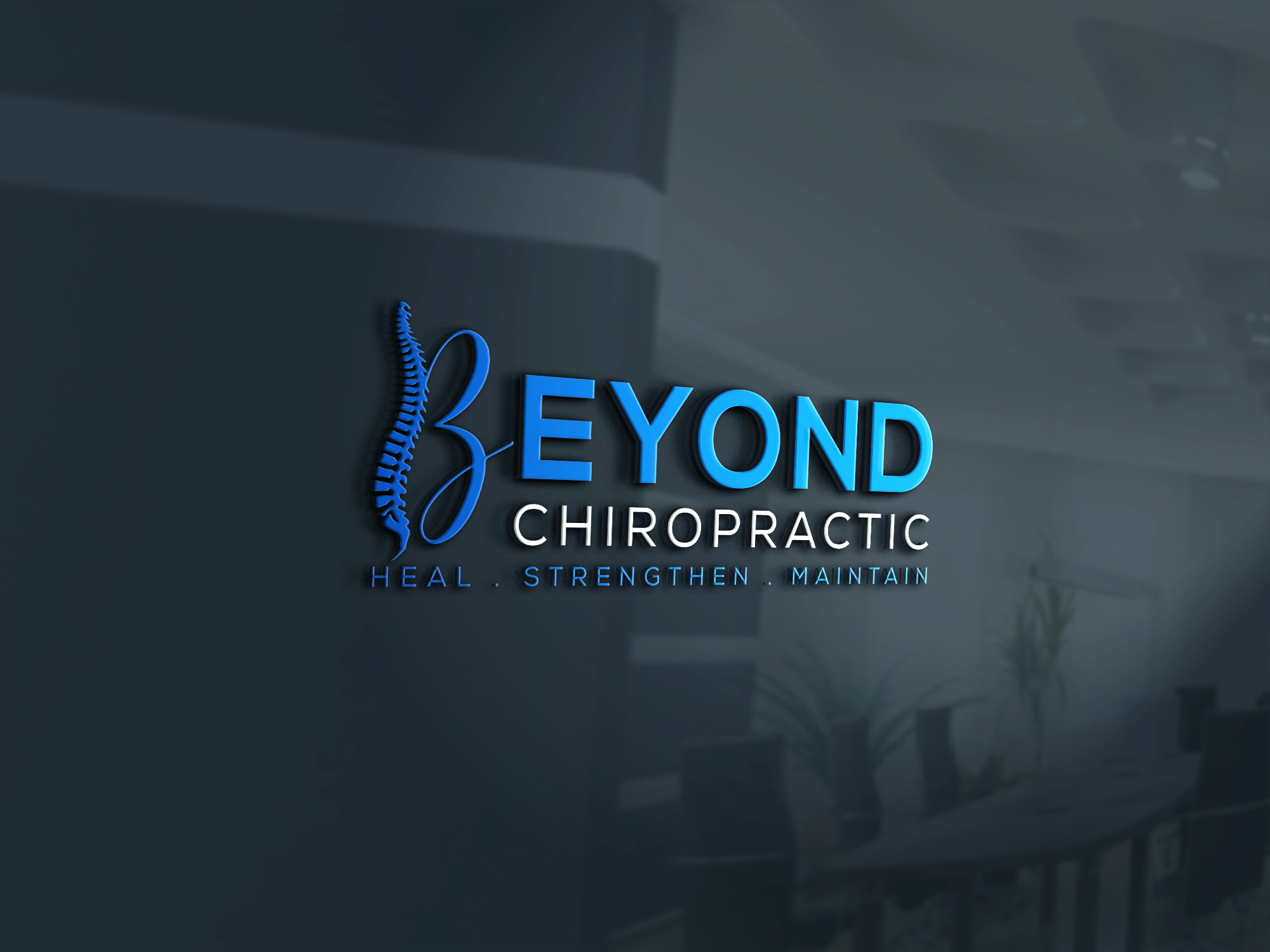 Logo-Design von MD Habibur Rahman für Beyond Chiropractic  | Design #32723072