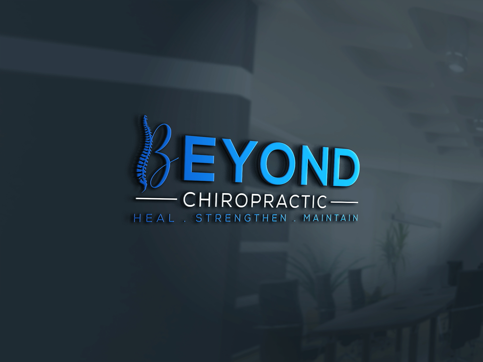 Logo-Design von MD Habibur Rahman für Beyond Chiropractic  | Design #32723073