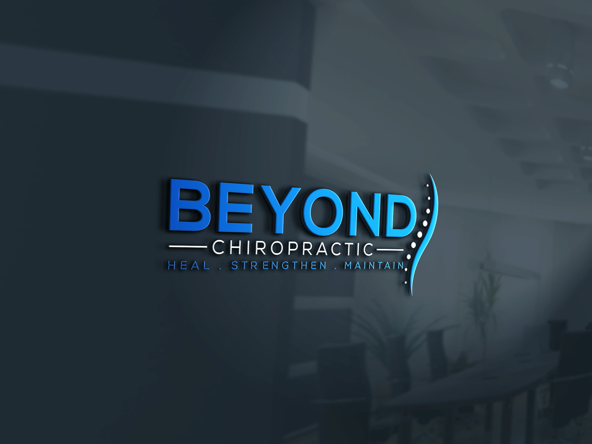 Logo-Design von MD Habibur Rahman für Beyond Chiropractic  | Design #32723165