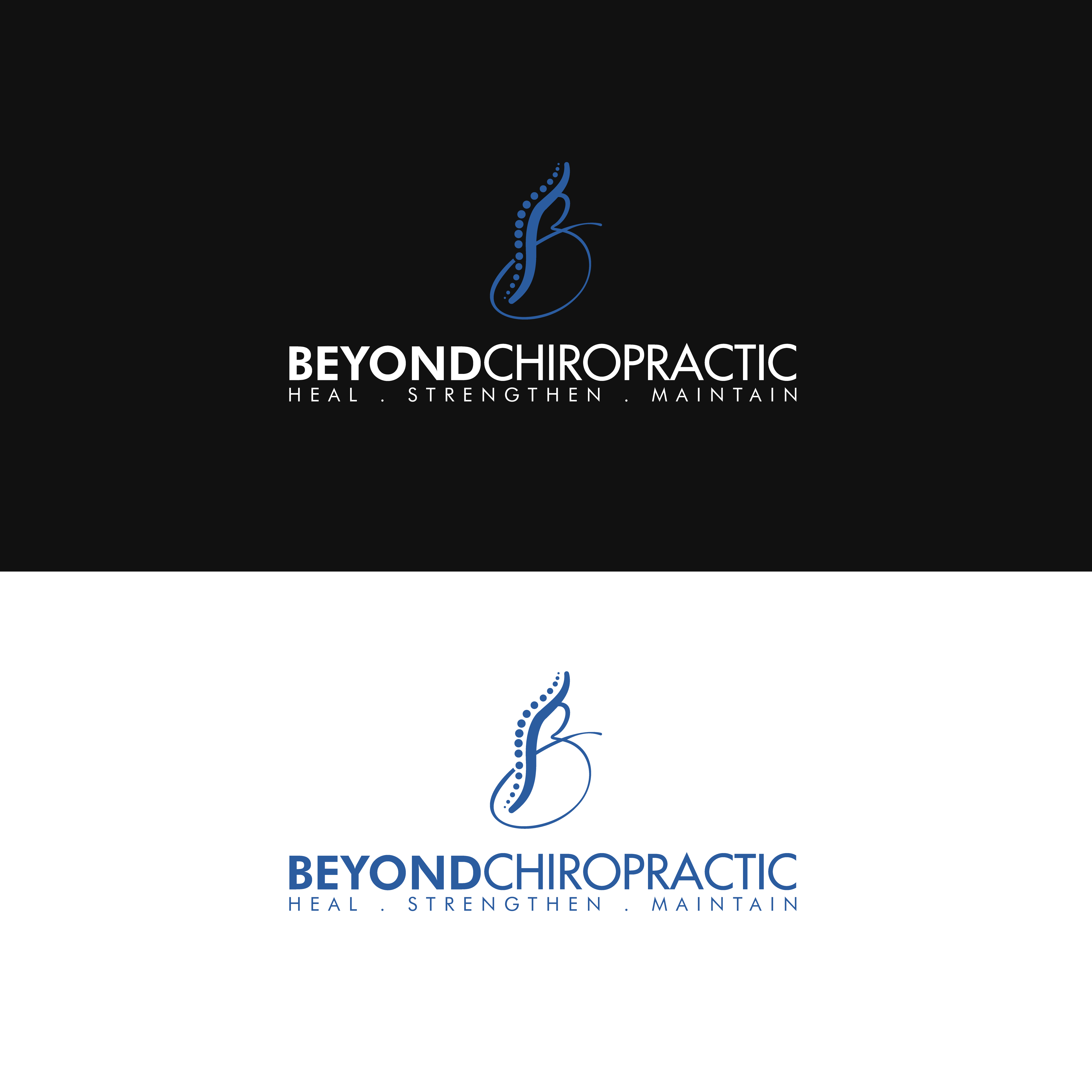 Logo-Design von M Art & Design für Beyond Chiropractic  | Design #32621997
