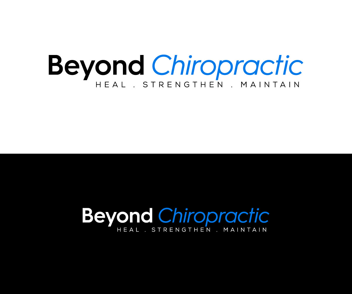 Logo-Design von DesignMaker 2 für Beyond Chiropractic  | Design #32656069