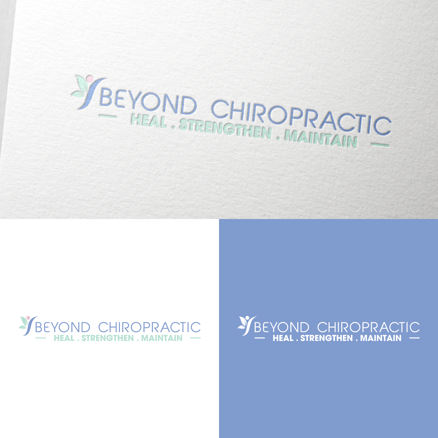 Logo-Design von ulun4 für Beyond Chiropractic  | Design #32615287