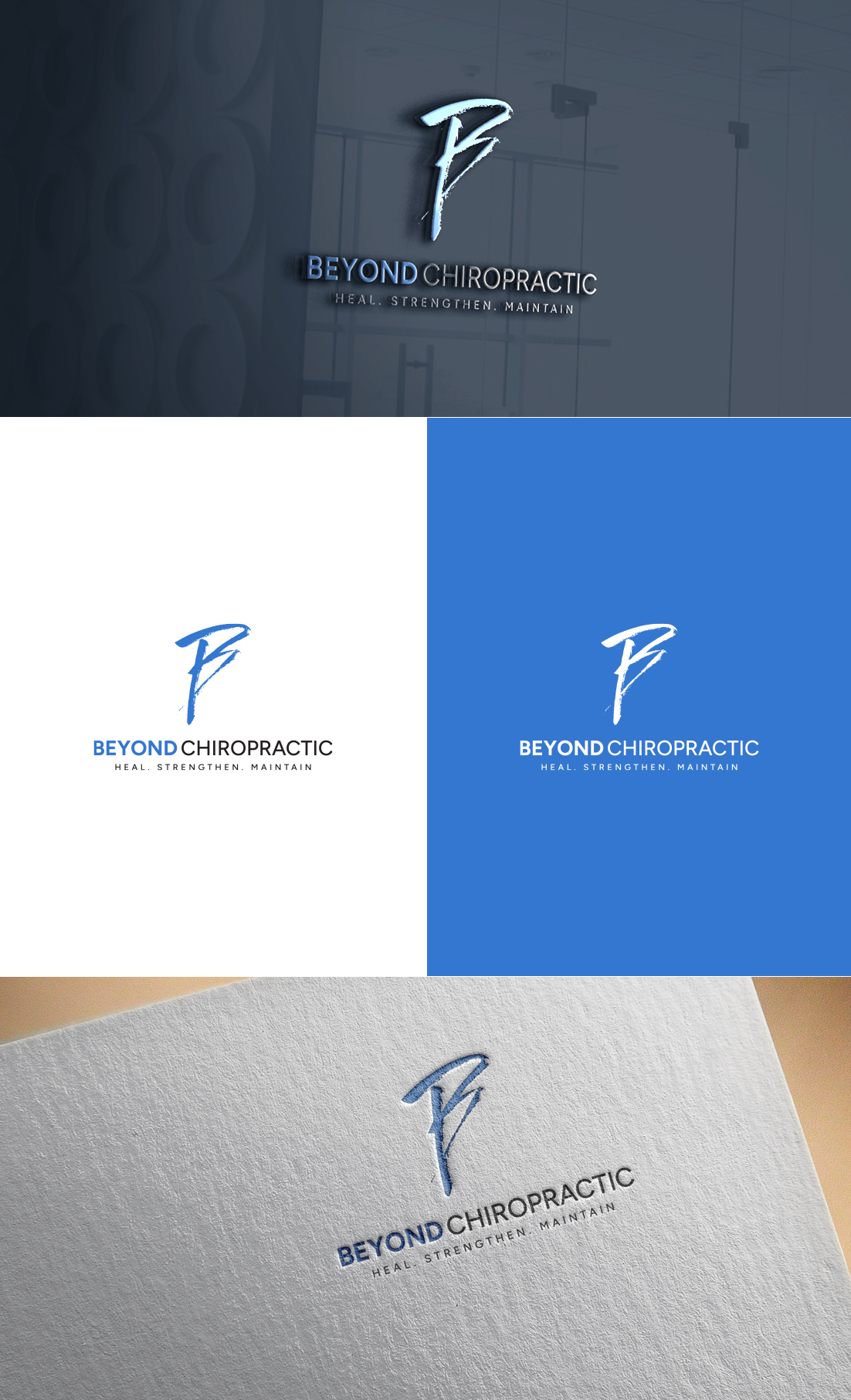 Design de Logo par GLDesigns pour Beyond Chiropractic  | Design #32613464