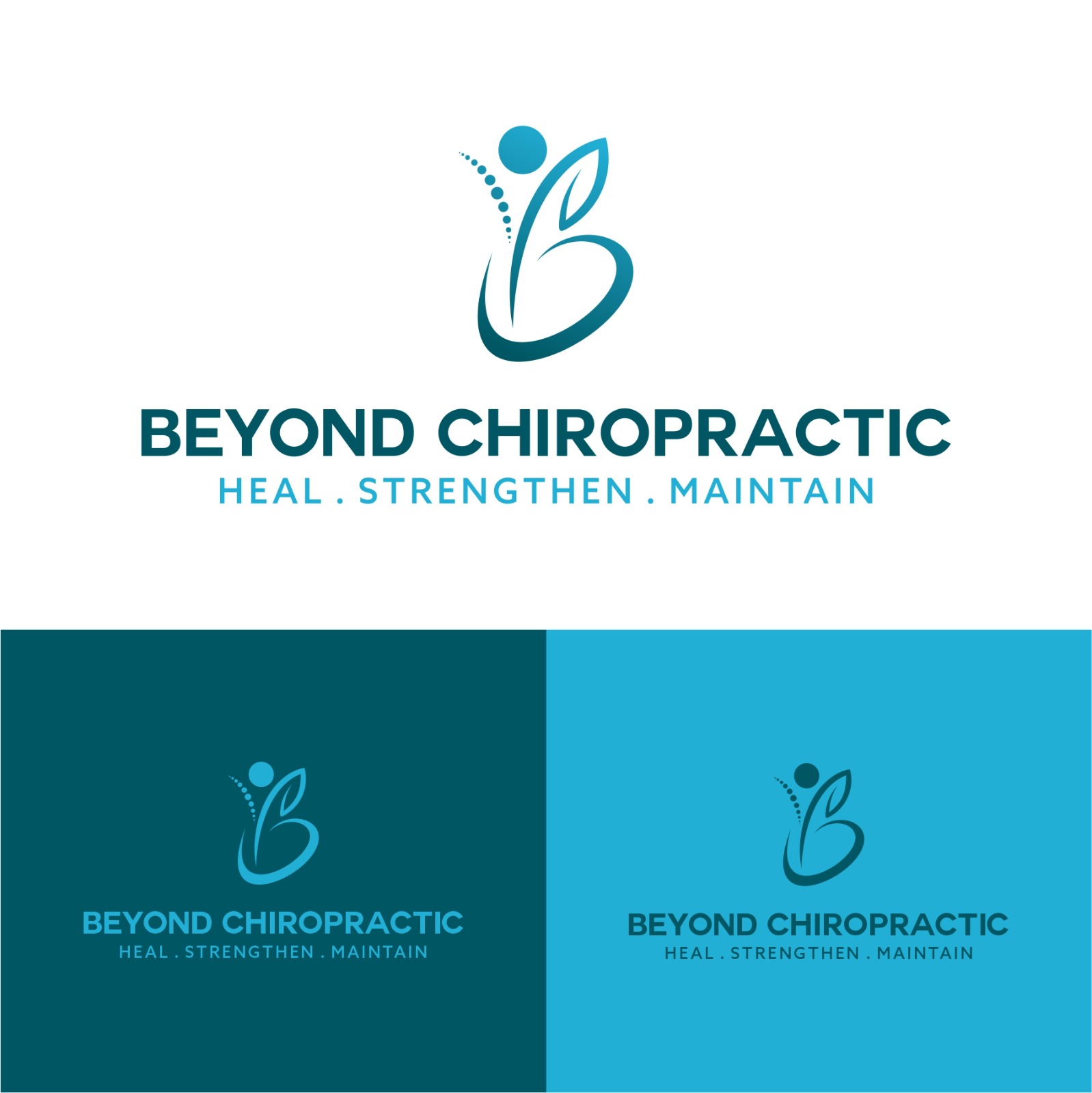Logo-Design von debdesign für Beyond Chiropractic  | Design #32611658