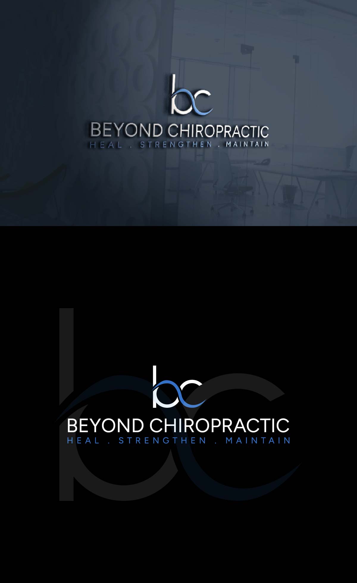 Logo-Design von fly  design für Beyond Chiropractic  | Design #32611616