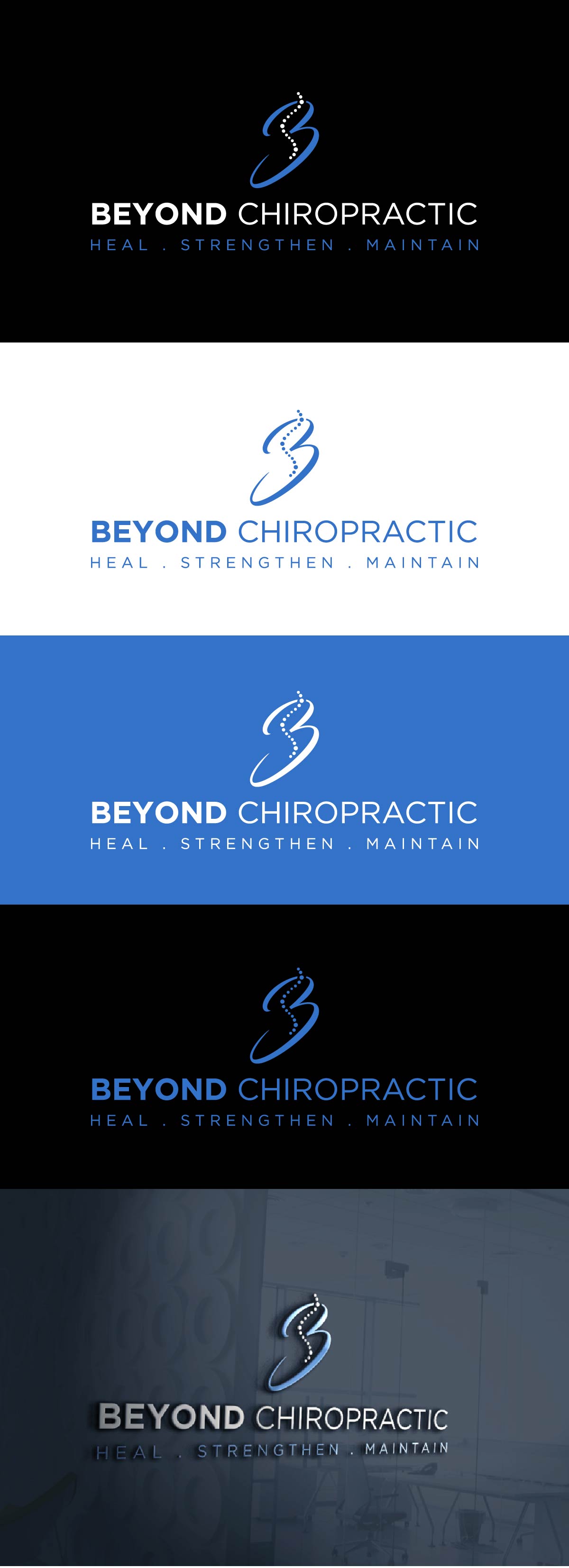 Logo-Design von fly  design für Beyond Chiropractic  | Design #32611617