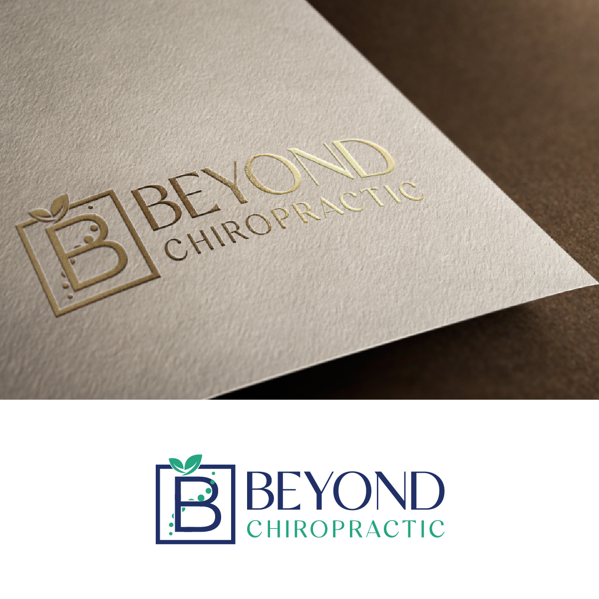 Logo-Design von fly  design für Beyond Chiropractic  | Design #32611788