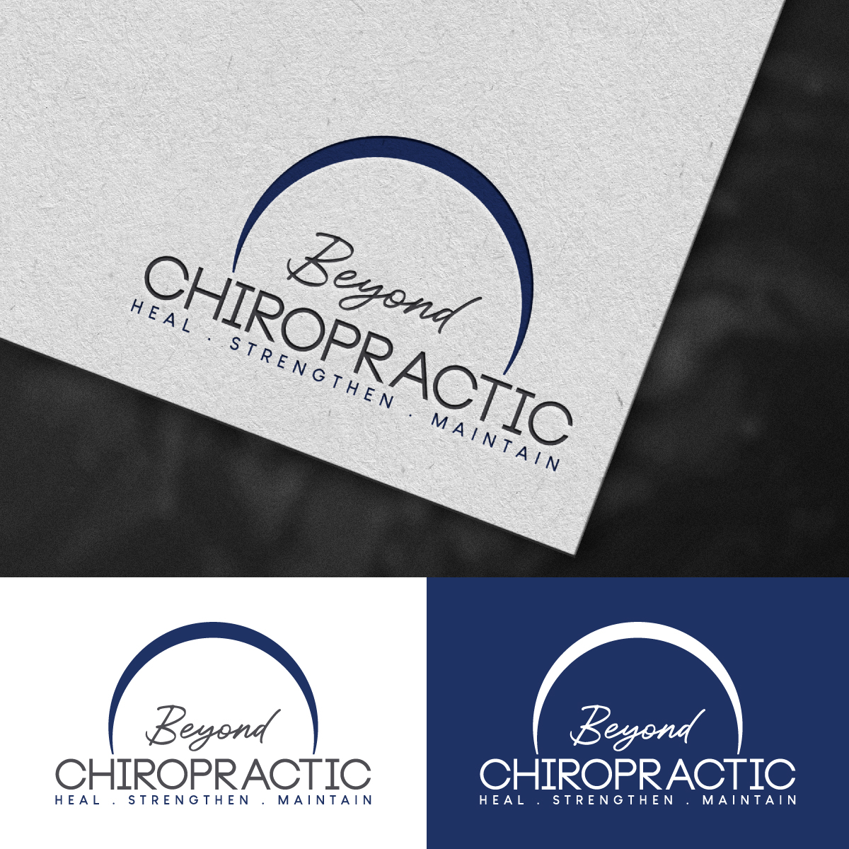 Logo-Design von DesignLima für Beyond Chiropractic  | Design #32611561