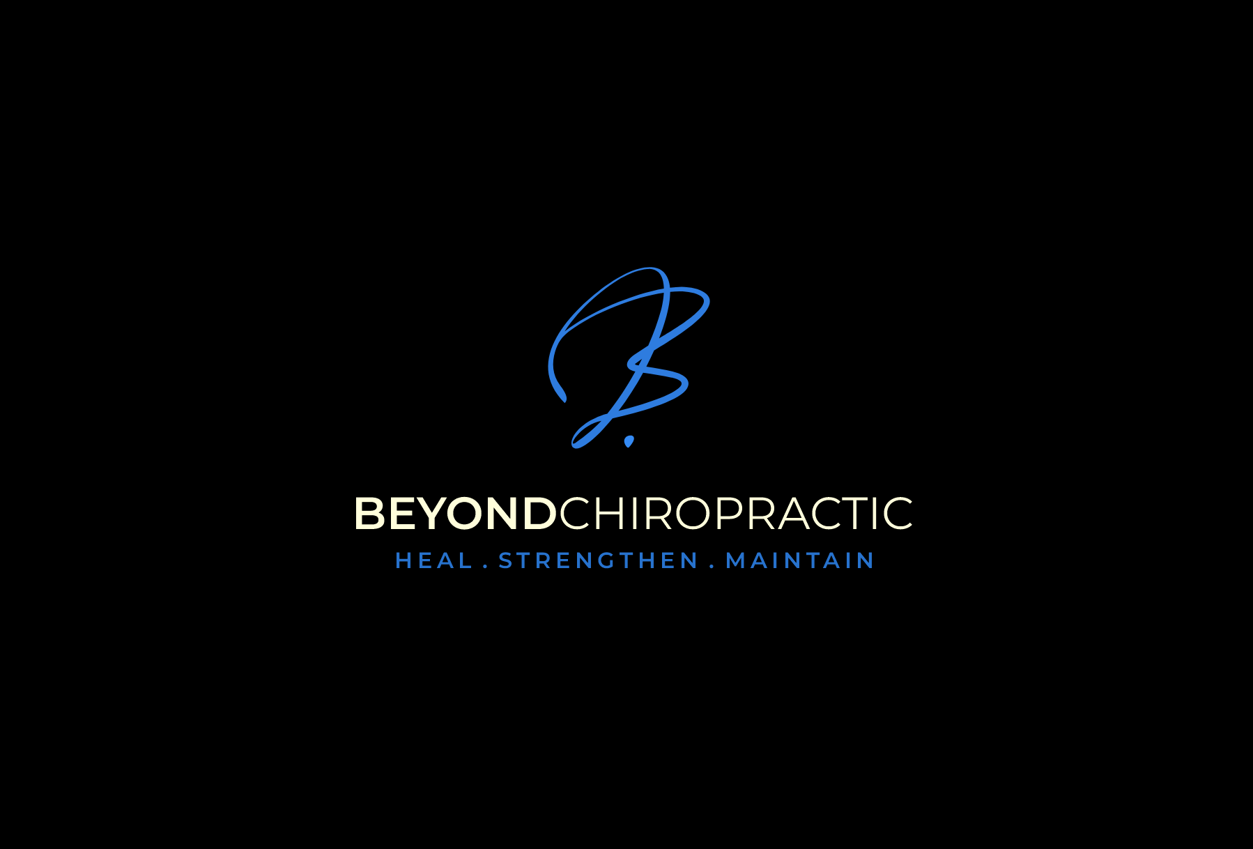 Logo-Design von Stelery für Beyond Chiropractic  | Design #32654664