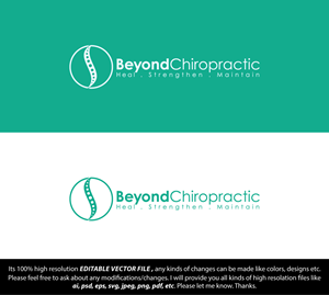 Logo-Design von FireflyArt für Beyond Chiropractic  | Design: #32610639