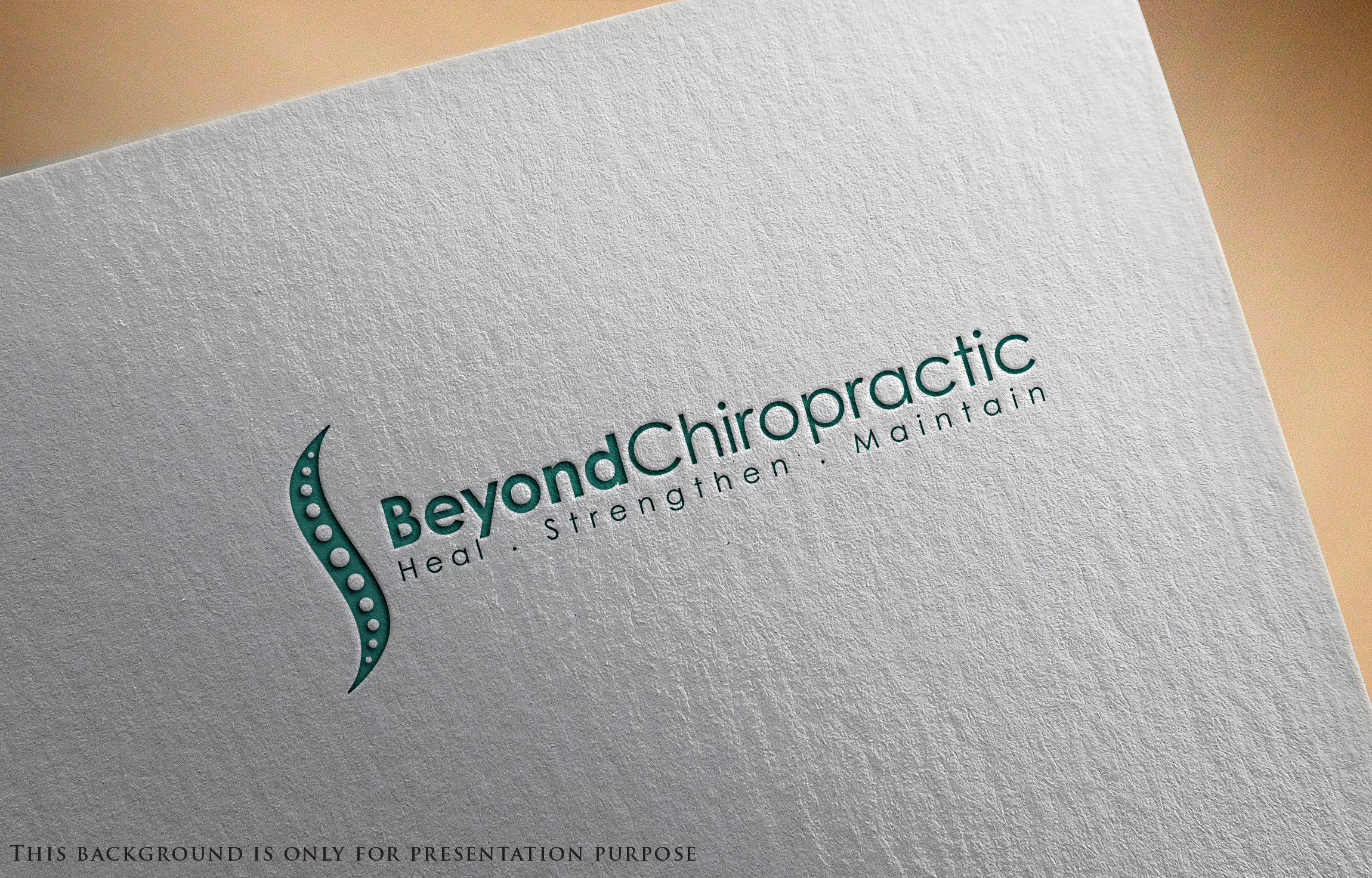 Logo-Design von FireflyArt für Beyond Chiropractic  | Design #32610641
