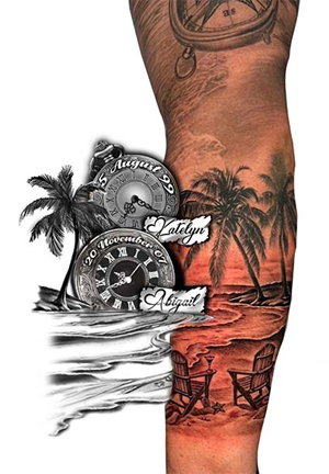 Diseño de Tatuaje por ioio para este proyecto | Diseño: #32639327
