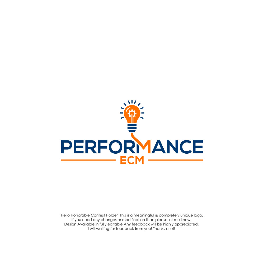 Diseño de Logo por LogoEon para Performance ECM | Diseño #32613386