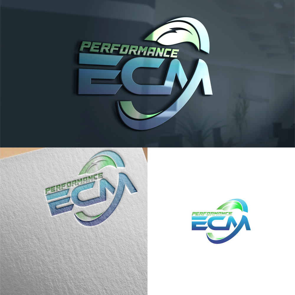 Diseño de Logo por MK_STD para Performance ECM | Diseño #32654645