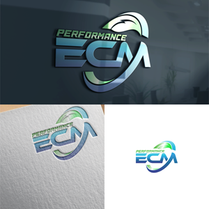 Logo Design by MK_STD for Performance ECM | Design: #32654645