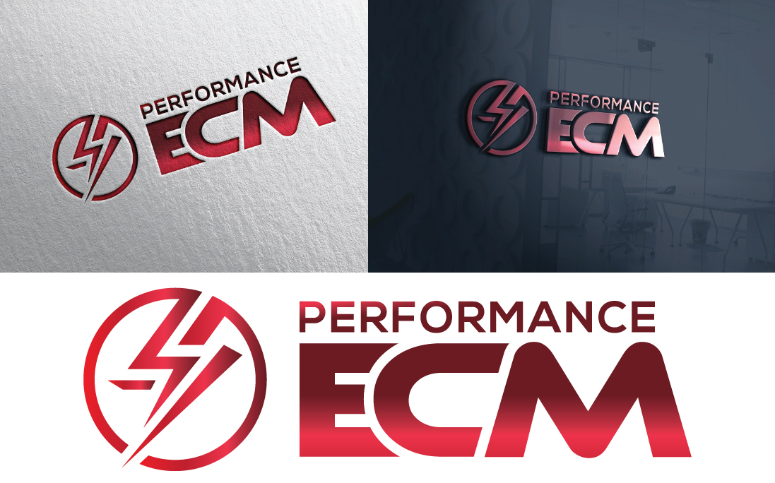Logo Design by ThreeDesignArt for Performance ECM | Design #32613201