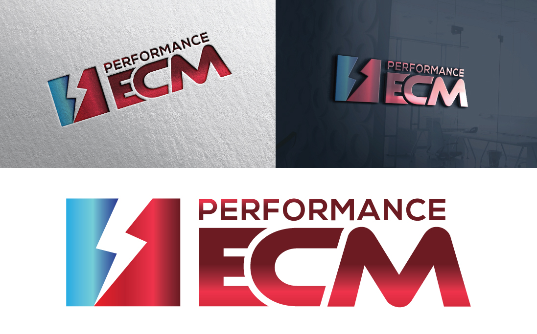 Logo Design by ThreeDesignArt for Performance ECM | Design #32613327