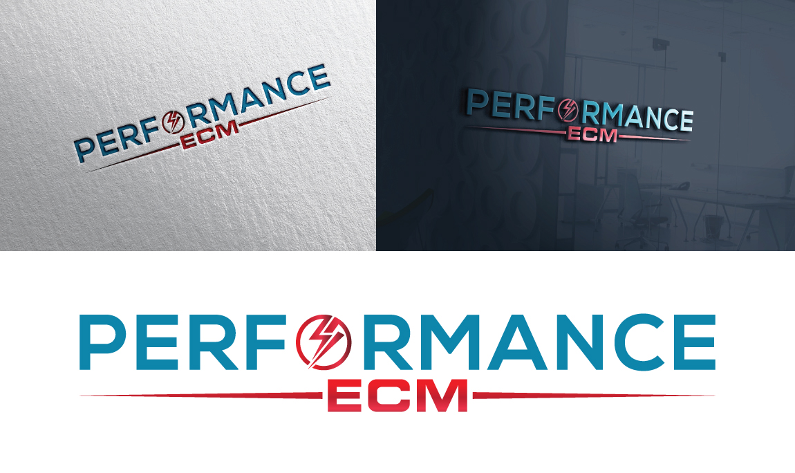 Logo Design by ThreeDesignArt for Performance ECM | Design #32613613