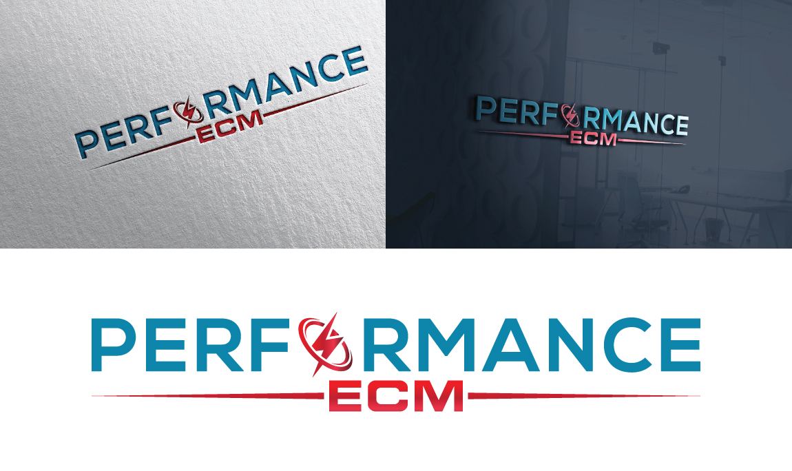 Logo Design by ThreeDesignArt for Performance ECM | Design #32613679