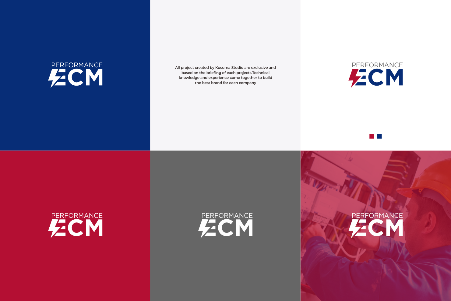 Logo-Design von Kusuma Studio für Performance ECM | Design #32612912