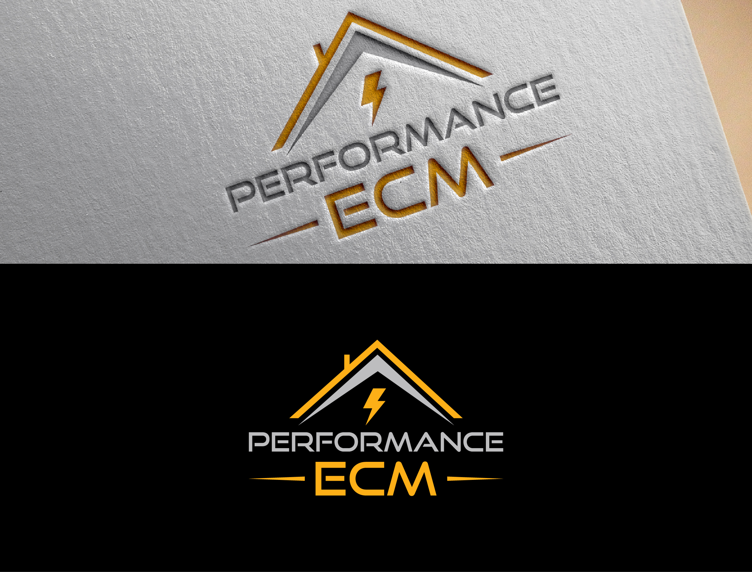 Logo Design by Creative Poli for Performance ECM | Design #32657920