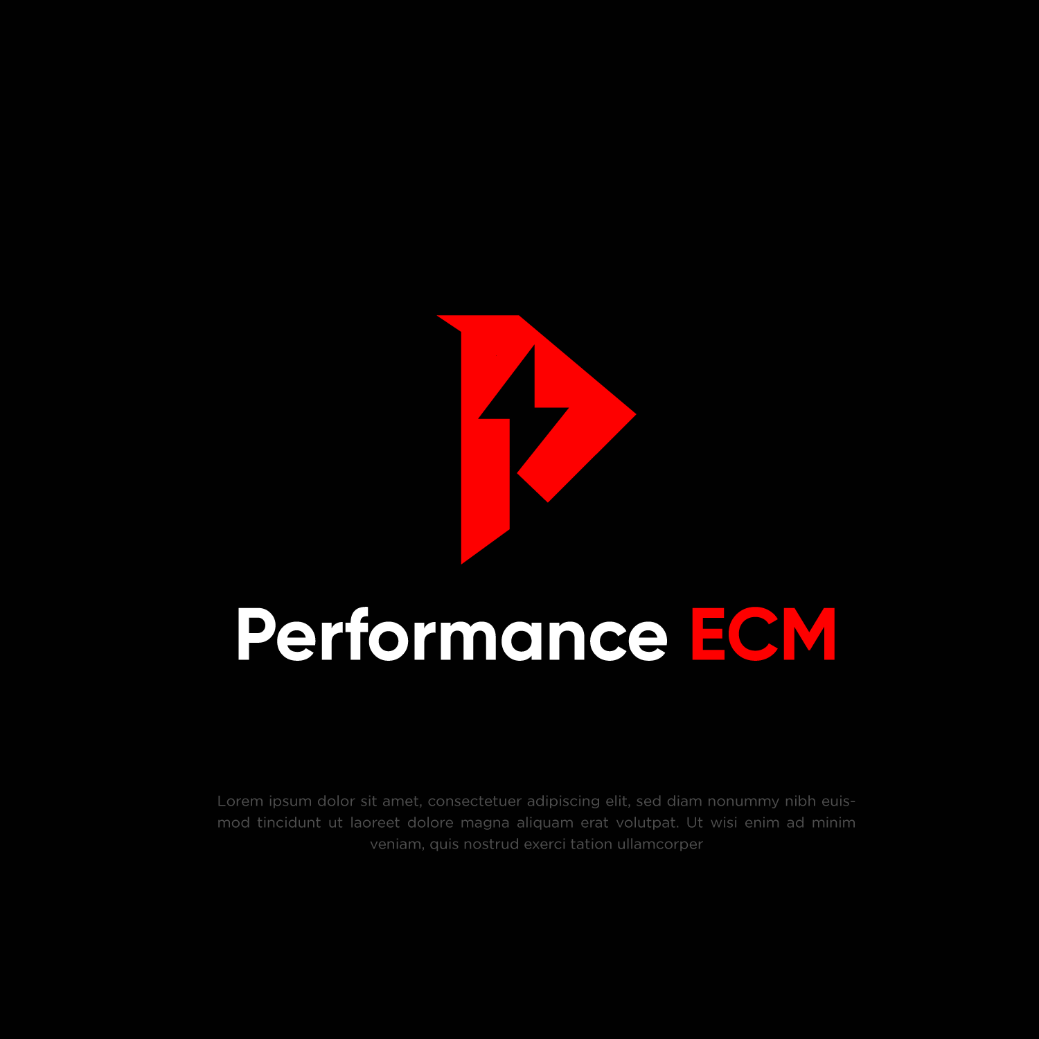 Diseño de Logo por Abdul 20 para Performance ECM | Diseño #32615431