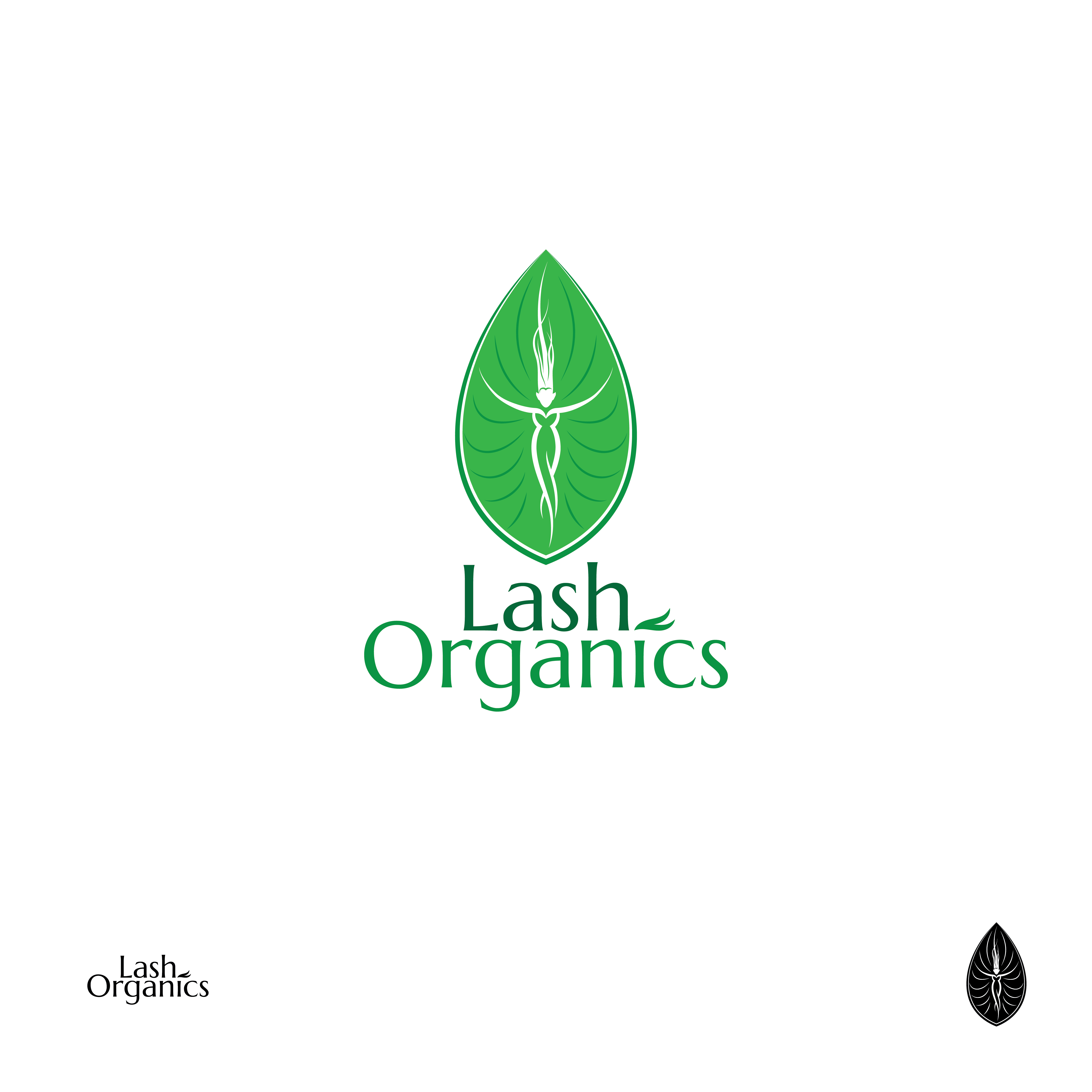 Logo Design by Kryss Denmar for Lash Organics | Design #32687731
