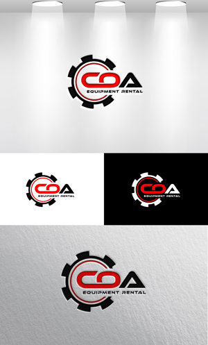 Logo Design by Mi Design1 for COA Equipment Rental | Design: #32615455