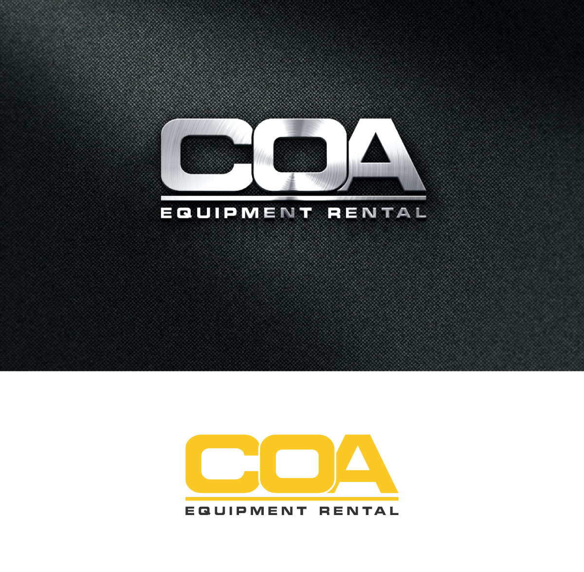 Logo Design by ayanpixel for COA Equipment Rental | Design #32613009