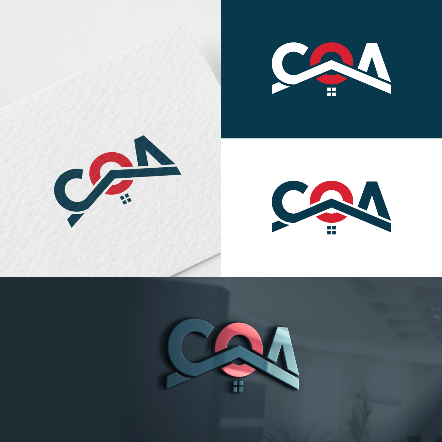 Logo Design by JayaArt for COA Equipment Rental | Design #32619135