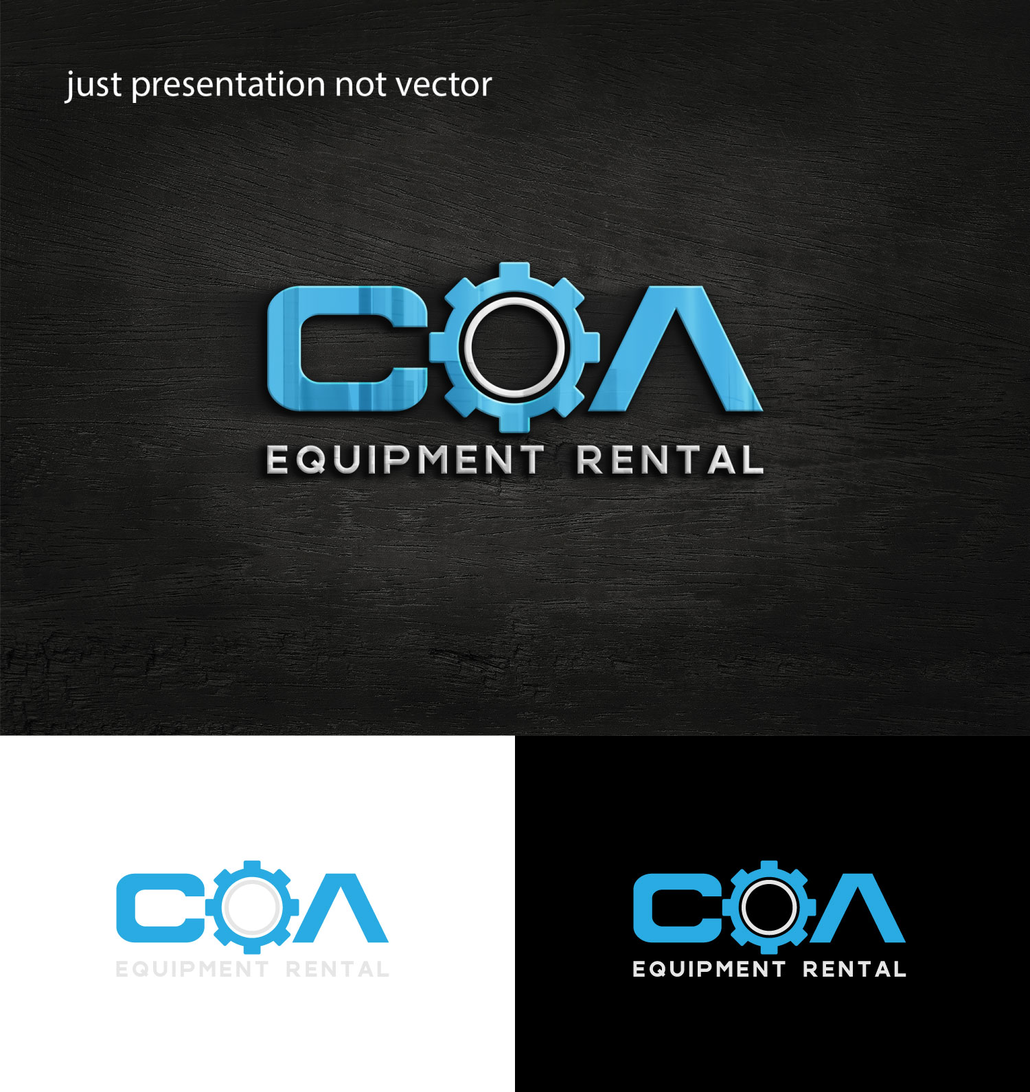 Logo Design by DoYel art for COA Equipment Rental | Design #32615754