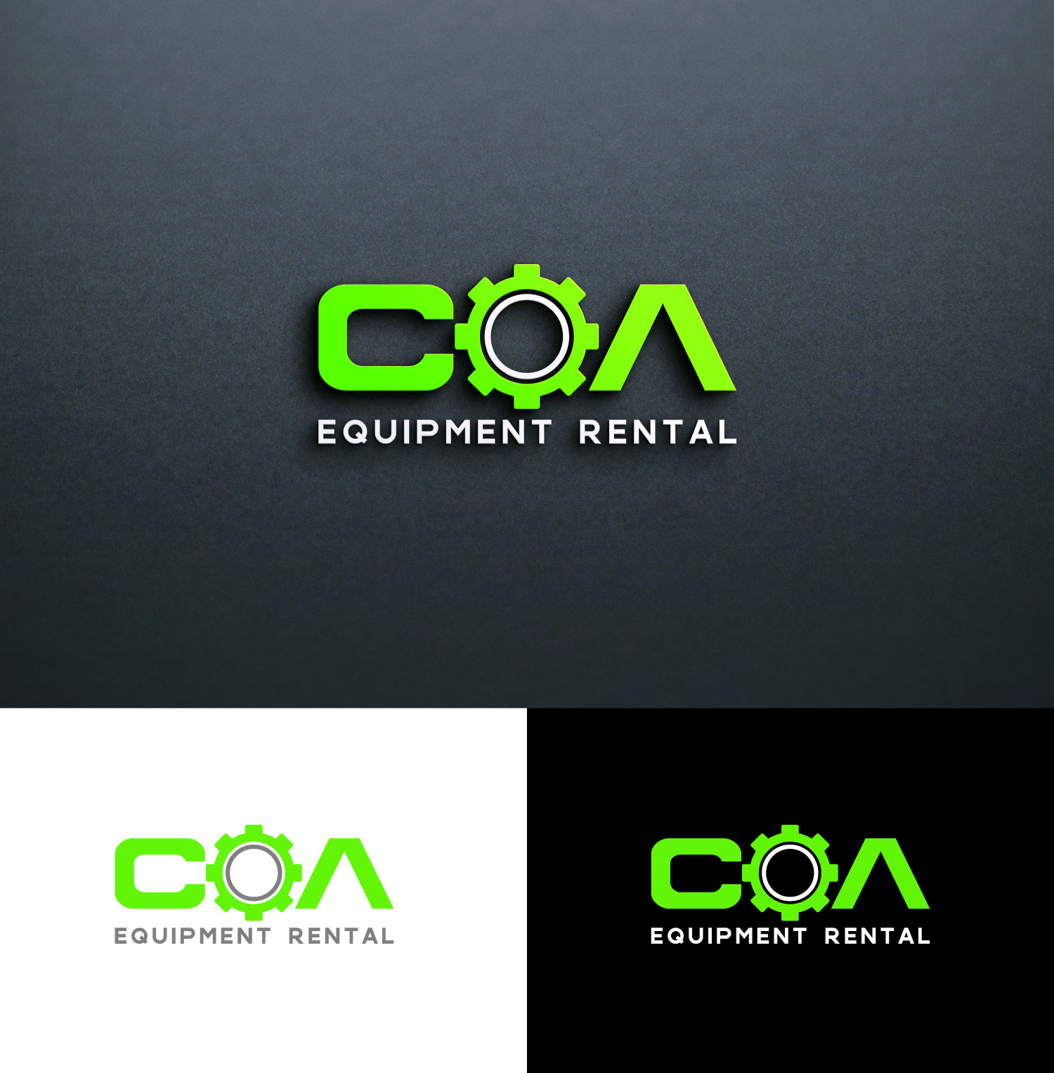 Design de Logo par DoYel art pour COA Equipment Rental | Design #32619133